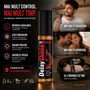 Mr Potencia DelayShield – Ulei Roll-on 10 ml Discret