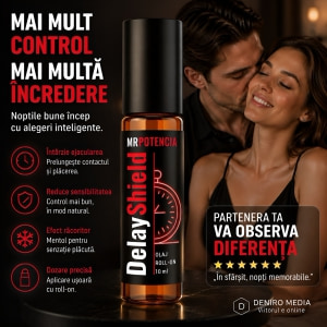 Mr Potencia DelayShield – Ulei Roll-on 10 ml Discret