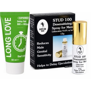 Pachet Spray Stud 100 Original Și Gel Ejaculare Precoce Long Love 50ml pe Naturo.ro