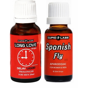 Pachet Picături Afrodisiace Spanish Fly 20ml + Picături Ejaculare Precoce Long Love 20ml Pachet Picături Afrodisiace Spanish Fly 20ml + Picături Ejaculare Precoce Long Love 20ml pe Naturo.ro
