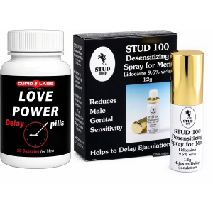 Pachet Spray Stud 100 + Pastile Love Power Pachet Spray Stud 100 + Pastile Love Power pe Naturo.ro