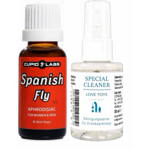 Pachet Picături Afrodisiace Spanish Fly 20ml + Special Cleaner Love Toys 50ml Pachet Picături Afrodisiace Spanish Fly 20ml + Special Cleaner Love Toys 50ml pe Naturo.ro