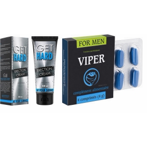 Pachet Cremă Get Hard + Pastile Viper FR 4 Pachet Cremă Get Hard + Pastile Viper FR 4 pe Naturo.ro