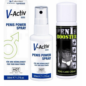 Pachet Spray V-activ Penis Power For Men 50ml + Cremă Pentru Potență Penis Booster 125ml Pachet Spray V-activ Penis Power For Men 50ml + Cremă Pentru Potență Penis Booster 125ml pe Naturo.ro