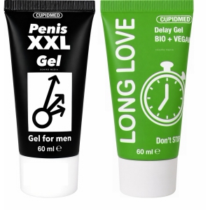 Pachet Gel Ejaculare Precoce Long Love 50ml + Gel Mărirea Penisului Mr XXL Gel 50ml Pachet Gel Ejaculare Precoce Long Love 50ml + Gel Mărirea Penisului Mr XXL Gel 50ml pe Naturo.ro