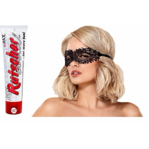 Pachet Lubrifiant Super Rutscher Anal 100ml + Mască Obsessive A710 Negru pe Naturo.ro