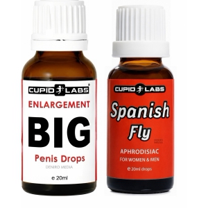 Pachet Picături Big Penis Drops 20ml + Picături Afrodisiace Spanish Fly 20ml Pachet Picături Big Penis Drops 20ml + Picături Afrodisiace Spanish Fly 20ml pe Naturo.ro