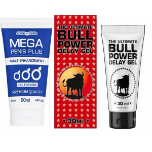 Pachet Gel Mărire Penis Mega Penis Plus 65ml Și Gel Ejaculare Prematură Bull Power Delay 30ml Pachet Gel Mărire Penis Mega Penis Plus 65ml Și Gel Ejaculare Prematură Bull Power Delay 30ml pe Naturo.ro