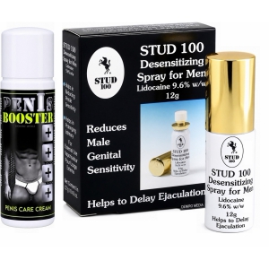 Pachet Cremă Pentru Potență Penis Booster 125ml + Spray Stud 100 Original Pachet Cremă Pentru Potență Penis Booster 125ml + Spray Stud 100 Original pe Naturo.ro
