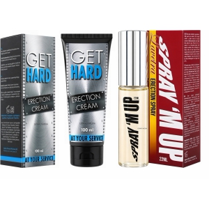 Pachet Cremă Erecție Get Hard 100ml + Spray Erecție Spray M-Up 22ml Pachet Cremă Erecție Get Hard 100ml + Spray Erecție Spray M-Up 22ml pe Naturo.ro