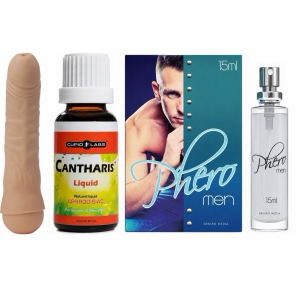 Pachet Seducție Totală: Kit 3-piese pentru Plăcere Intensă Pachet Seducție Totală: Kit 3-piese pentru Plăcere Intensă pe Naturo.ro