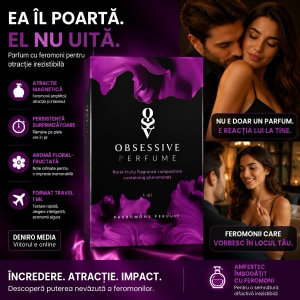 Obsessive Parfum Feromoni Floral Fructat 1 ml, Trandafir Seducător