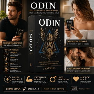 ODIN Trio – Pentru Creșterea Potenței, 3 Capsule