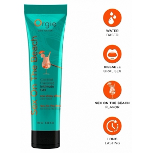 Orgie Lube Tube Sex On The Beach Gel Intim Aromat 100 ml