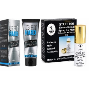 Pachet Cremă Erecție Get Hard 100ml + Spray Stud 100 Original Pachet Cremă Erecție Get Hard 100ml + Spray Stud 100 Original pe Naturo.ro