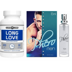 Pachet Parfum Feromoni Pheromen Și Pastile Ejaculare Precoce Long Love Pachet Parfum Feromoni Pheromen Și Pastile Ejaculare Precoce Long Love pe Naturo.ro