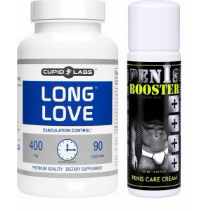 Pachet Pastile Long Love + Cremă Penis Booster Pachet Pastile Long Love + Cremă Penis Booster pe Naturo.ro