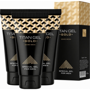Pachet Promoțional 3 x Gel Titan Gold, Pentru Bărbați, 50 ml Pachet Promoțional 3 x Gel Titan Gold, Pentru Bărbați, 50 ml pe Naturo.ro