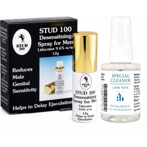 Pachet Spray Stud 100 Original Și Special Cleaner Love Toys 50ml Pachet Spray Stud 100 Original Și Special Cleaner Love Toys 50ml pe Naturo.ro