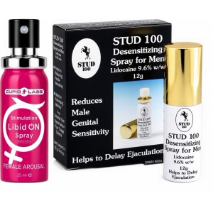Pachet Spray Stud 100 Original + Spray Femei LibidON 30ml Pachet Spray Stud 100 Original + Spray Femei LibidON 30ml pe Naturo.ro