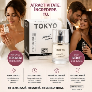 Parfum Cu Feromoni Femei Senzuale Tokyo 30ml