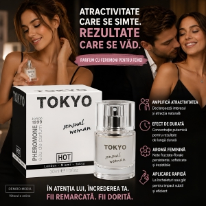 Parfum Cu Feromoni Femei Senzuale Tokyo 30ml
