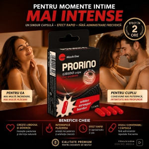 Pastile Femei Prorino Libido Caps 5 capsule