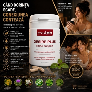 Pastile Libido Feminin Desire Plus 30 buc