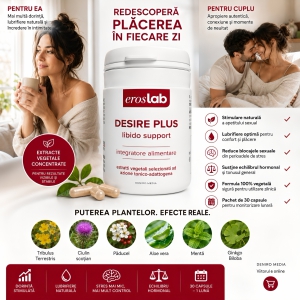 Pastile Libido Feminin Desire Plus 30 buc
