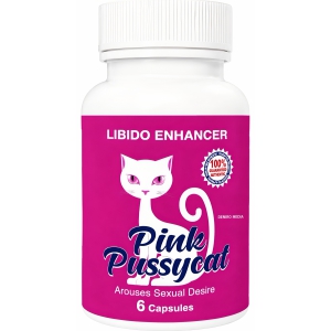 Pastile Libido Pink Cat Creșterea Libidoului Feminin 6buc pe Naturo.ro