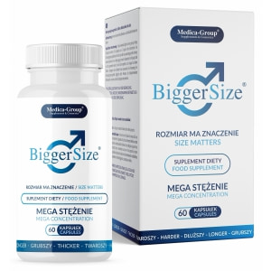 Pastile Mărirea Penisului Definitivă BiggerSize 60buc pe Naturo.ro
