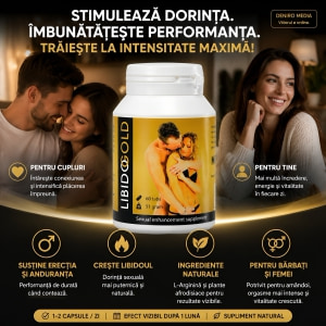 Pastile Pentru Creșterea Libidoului LibidoGold 60capsule