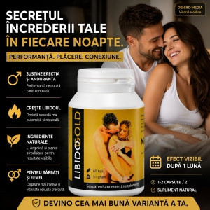 Pastile Pentru Creșterea Libidoului LibidoGold 60capsule