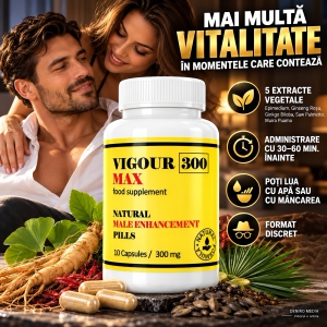 Pastile pentru Mărirea Penisului și Erecție 10 capsule