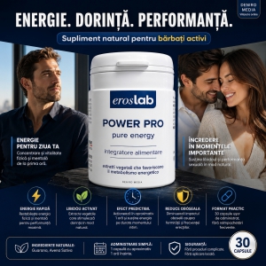 Pastile Potență Maximă Power Pro 30buc