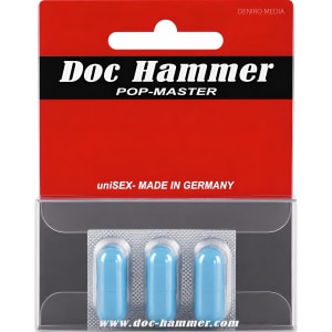 Pastile Potență Doc Hammer Pop-Master 3buc pe Naturo.ro