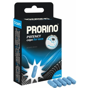 Pastile Potenta Prorino 5 Capsule Pastile Erectie Prorino Potency Caps For Men