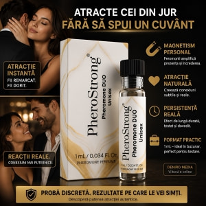 PheroStrong DUO Unisex Parfum cu Feromoni 1 ml Plus Carismă
