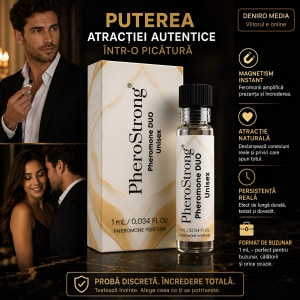 PheroStrong DUO Unisex Parfum cu Feromoni 1 ml Plus Carismă