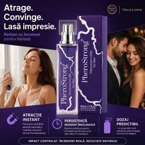 PheroStrong Flare — Parfum cu Feromoni Pentru Bărbați, 50 ml