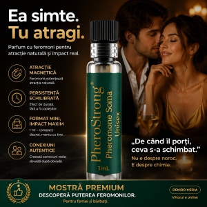 PheroStrong Parfum cu Feromoni Unisex 1 ml Aură Magnetică
