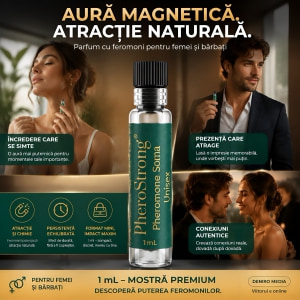 PheroStrong Parfum cu Feromoni Unisex 1 ml Aură Magnetică