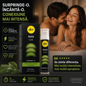Pjur MAN Lust – Gel Stimulant Pentru Bărbați 15ml