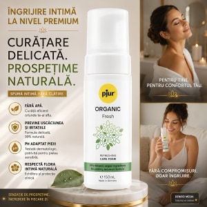 Pjur ORGANIC Fresh – Spumă Intimă Revitalizantă 150ml