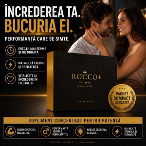ROCCO Pills - 6 Capsule Pentru Potență Discretă