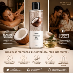 Satisfyer Ulei De Masaj Cocos 250 ml — Piele Catifelată