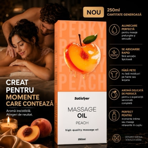 Satisfyer Ulei De Masaj Piersică 250ml