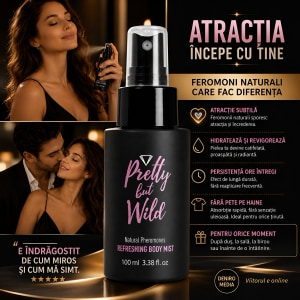 Secret Play Body Mist 100 ml, Feromoni și Hidratare