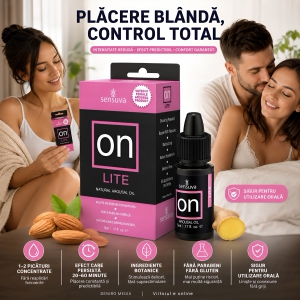 Sensuva On Lite 5 ml — Ulei Stimulant Delicat 20–60 Min