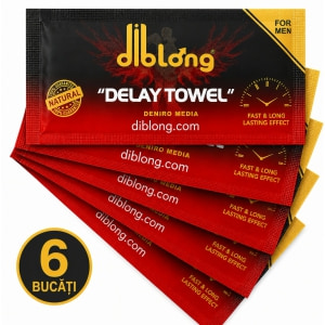 6 Șervețele Diblong Pentru Întârzierea Ejaculării pe Naturo.ro